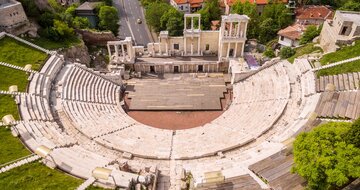 Letecký poznávací zájazd CK Turancar, Krásy Bulharska, Plovdiv, rímsky amfiteáter