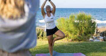 Santa Marina Plaza Giannoulis - joga - letecký zájazd CK Turancar - Kréta, Agia Marina