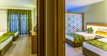 Eftalia Splash - dvojspálňová rodinná izba - letecký zájazd CK Turancar - Turecko, Türkler