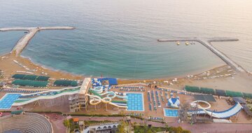 Eftalia Aqua Resort - pláž - letecký zájazd CK Turancar - Turecko, Türkler