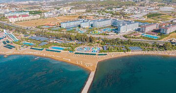 Eftalia Aqua Resort - pláž - letecký zájazd CK Turancar - Turecko, Türkler