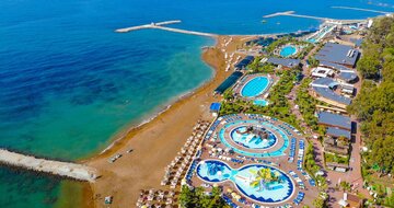 Eftalia Aqua Resort - pláž - letecký zájazd CK Turancar - Turecko, Türkler
