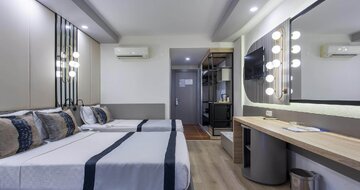 Eftalia Aqua Resort - rodinná izba - letecký zájazd CK Turancar - Turecko, Türkler