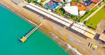 Crystal Family - pláž - letecký zájazd CK Turancar - Turecko, Belek