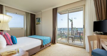 Crystal Family - rodinná izba s bočným výhľadom na more - letecký zájazd CK Turancar - Turecko, Belek