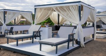 Crystal Centro - plážový pavilón - letecký zájazd CK Turancar - Turecko, Lara