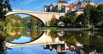 CK Turancar, autobusový poznávací zájazd, Zlatý český trojuholník, hrad Loket