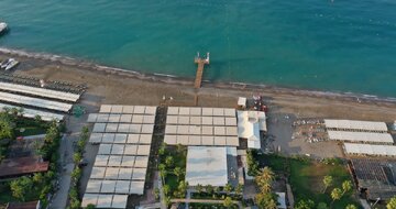 Crystal Waterworld Aqua - pláž - letecký zájazd CK Turancar - Turecko, Belek