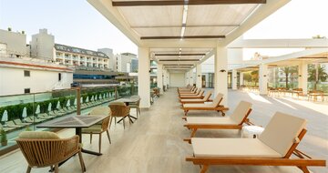 Seher Side Quality - terasa - letecký zájazd od CK Turancar - Turecko, Evrenseki