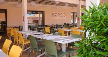 Red Sun Village - jedáleň - letecký zájazd CK Turancar - Taliansko - Sardínia