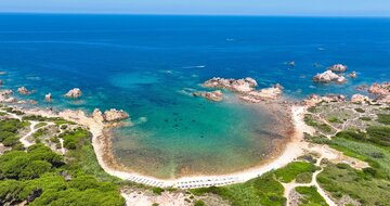 Red Sun Village - pláž - letecký zájazd CK Turancar - Taliansko - Sardínia