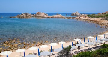 Red Sun Village - pláž - letecký zájazd CK Turancar - Taliansko - Sardínia