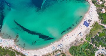 Red Sun Village - pláž - letecký zájazd CK Turancar - Taliansko - Sardínia