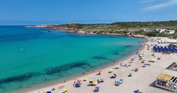 Red Sun Village - pláž - letecký zájazd CK Turancar - Taliansko - Sardínia