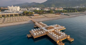 Swandor Hotels & Resort - pláž - letecký zájazd CK Turancar - Turecko, Kemer