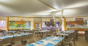 Malama Beach Holiday Village – reštaurácia – letecký zájazd CK Turancar – Cyprus, Protaras