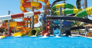 Shems Holiday Village – tobogány – letecký zájazd CK Turancar – Tunisko, Monastir