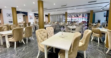 AMH hotel – jedáleň– letecký zájazd CK Turancar – Albánsko, Durrës