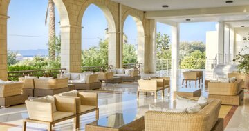 Kipriotis Panorama Hotel & Suites – terasa – letecký zájazd CK Turancar – Kos - Psalidi