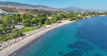 Kipriotis Panorama Hotel & Suites – pláž – letecký zájazd CK Turancar – Kos - Psalidi