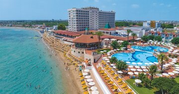 Salamis Bay Conti – pláž – letecký zájazd CK Turancar – Severný Cyprus - Famagusta