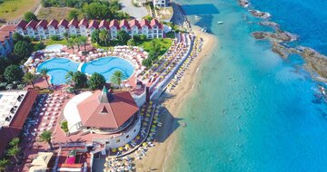 Salamis Bay Conti – pláž – letecký zájazd CK Turancar – Severný Cyprus - Famagusta