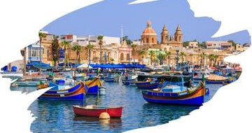 . Letecký poznávací zájazd CK Turancar, Malta – historická mozaika, leták