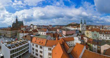CK Turancar, autobusový poznávací zájazd, Česká republika, Brno - panoráma mesta