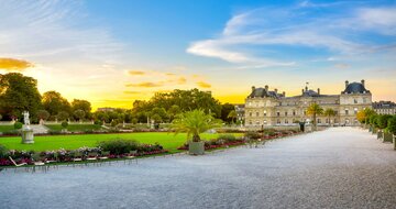 CK Turancar, Letecký poznávací zájazd, Francúzsko, Paríž, Luxemburský palác