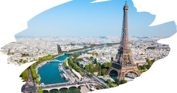 CK Turancar, Letecký poznávací zájazd, Francúzsko, Paríž, leták