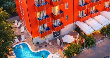 Hotel ARON - dovolenka v stredisku Viserbella di Rimini - zájazdy individuálnou a autobusovou dopravou do Talianska CK TURANCAR