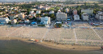 Villa dei Fiori v letovisku Viserbella - Rimini - dovolenka autobusovou a individuálnou dopravou CK TURANCAR