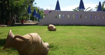 Hotel Anatoli Beach - hotelová záhrada - letecký zájazd CK Turancar - Kréta, Kavros