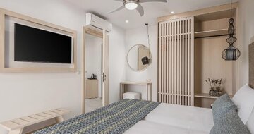 Hotel Sirios Village Luxury - superior rodinná jednolspálňová suita - letecký zájazd CK Turancar - Kréta, Kato Daratso
