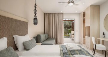 Hotel Sirios Village Luxury - Superior apartmán s bazénom  - letecký zájazd CK Turancar - Kréta, Kato Daratso