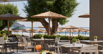 Atlantica Amalthia Beach Resort- reštaurácia- letecký zájazd CK Turancar - Kréta, Karvos