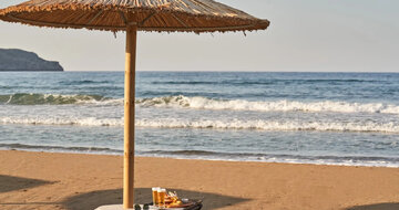 Atlantica Amalthia Beach Resort- pláž- letecký zájazd CK Turancar - Kréta, Karvos