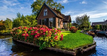 CK Turancar, autobusový poznávací zájazd Benelux, Giethoorn