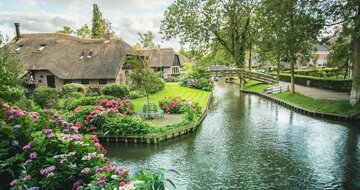 CK Turancar, autobusový poznávací zájazd Benelux, Giethoorn