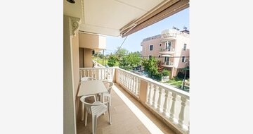Apartmány Apollon - balkón - autobusový zájazd CK TURANCAR