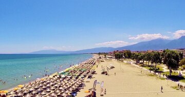 Olympic beach - pláž - autobusový zájazd CK TURANCAR