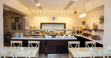 Hotel Europe - reštaurácia - Paralia - letecký zájazd CK TURANCAR