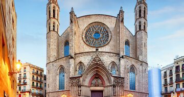 CK Turancar, Letecký poznávací zájazd, Španielsko, Barcelona, kostol Santa Maria del Mar
