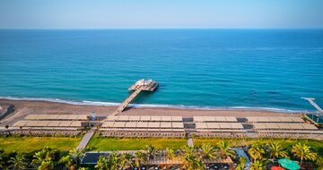 Seaden Sea Planet Resort & Spa - pláž - letecký zájazd od CK Turancar - Turecko, Side