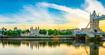 CK Turancar, Letecký poznávací zájazd,  Veľká Británia, Londýn, Tower Bridge a Temža