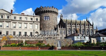 Letecký poznávací zájazd Dublin a Južné Írsko Dublin hrad