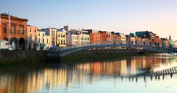 Okruh Írskom, letecký poznávací zájazd, Dublin a Mohérske útesy, Dublin