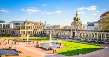 CK Turancar, autobusový poznávací zájazd, Česko a Nemecko, Drážďany - palác Zwinger