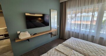 Apartmány Glaros - izba superior - letecká doprava CK Turancar (Paralia - Olympská riviéra)