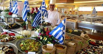 Grécko - Korfu - Hotel Messonghi Beach - reštaurácia